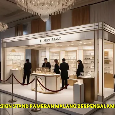 design stand pameran malang berpengalaman